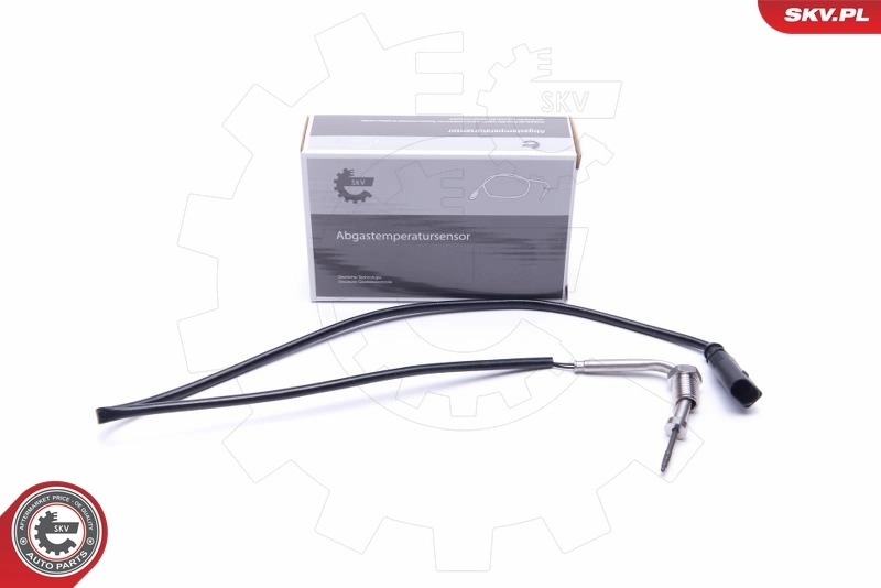Sensor, exhaust gas temperature